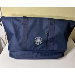 PAN AM Airlines Navy Blue Retro Bottom Drop Carry All Bag Duffle - No Strap